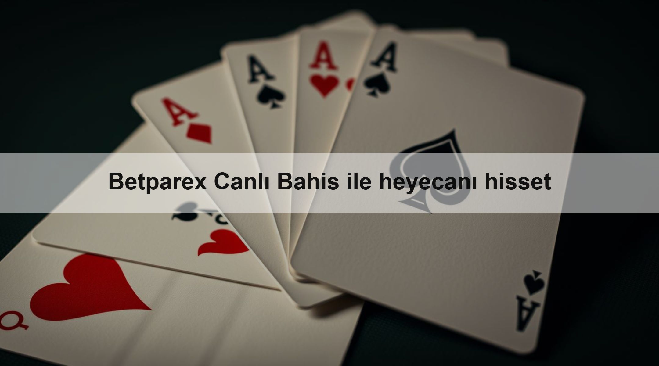 Betparex Canlı Bahis ile heyecanı hisset